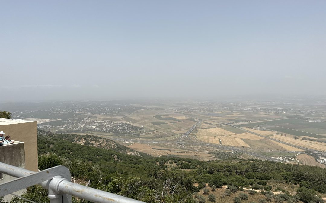 Israel:  Mount Carmel and the Kishon Valley